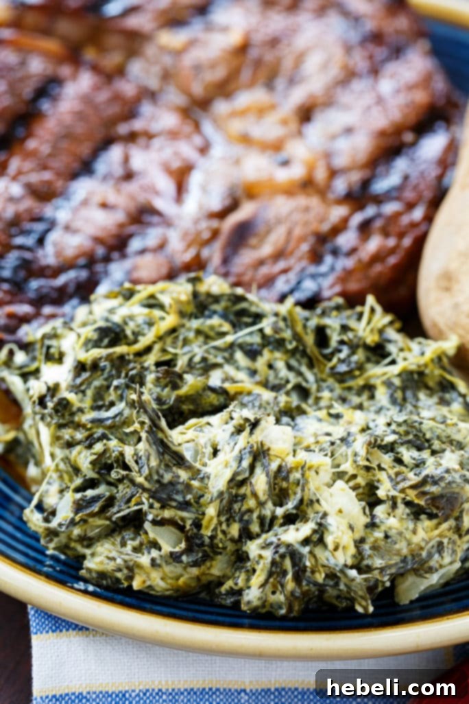 Ingredients for Slow Cooker Jalapeno Creamed Spinach in a crock pot