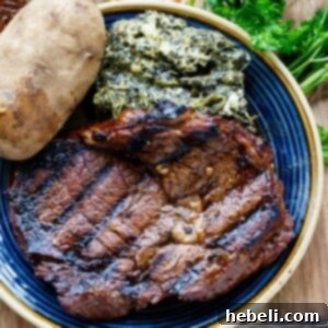 Balsamic Soy Rib-Eye Steaks
