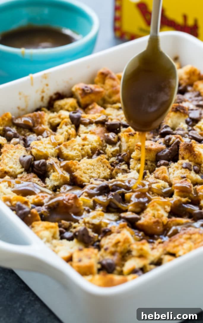 Toffee Biscuit Bread Pudding