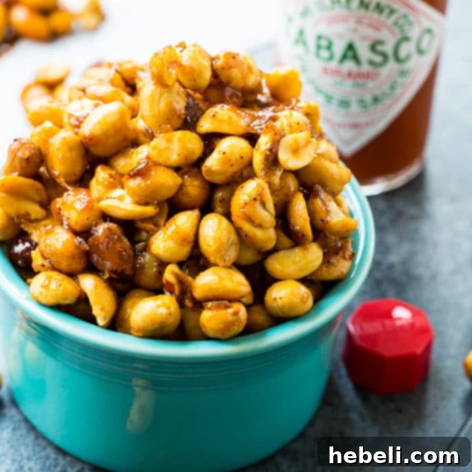 Slow Cooker Sweet and Spicy Nuts