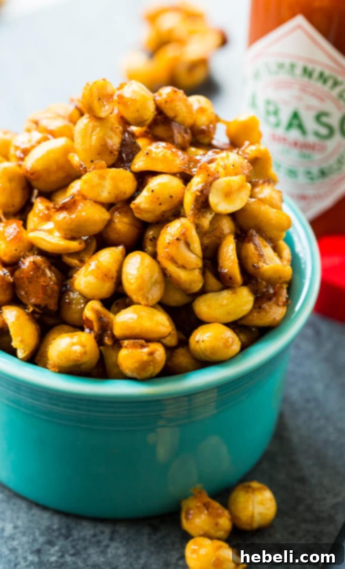 Slow Cooker Sweet and Spicy Nuts