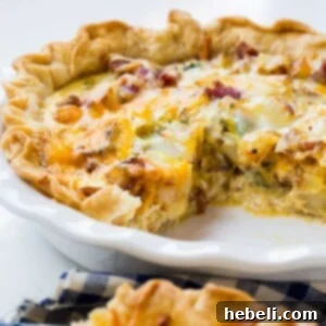 Bacon and Potato Quiche