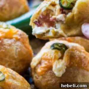 Jalapeno Popper Stuffed Pretzel Rolls