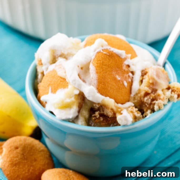 Bananas Foster Banana Pudding, a delightful blend of creamy pudding and caramelized bananas, perfect for any celebration.