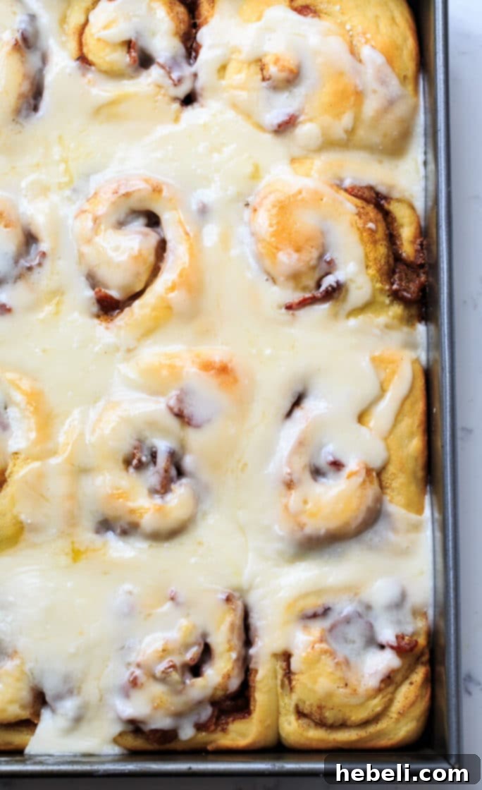 Sweet and Savory Bacon Cinnamon Rolls 3 Bacon Cinnamon Rolls
