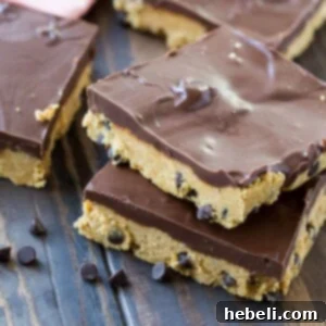 No-Bake Chocolate Peanut Butter Bars