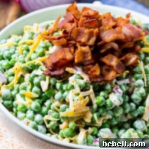 Creamy Pea Salad