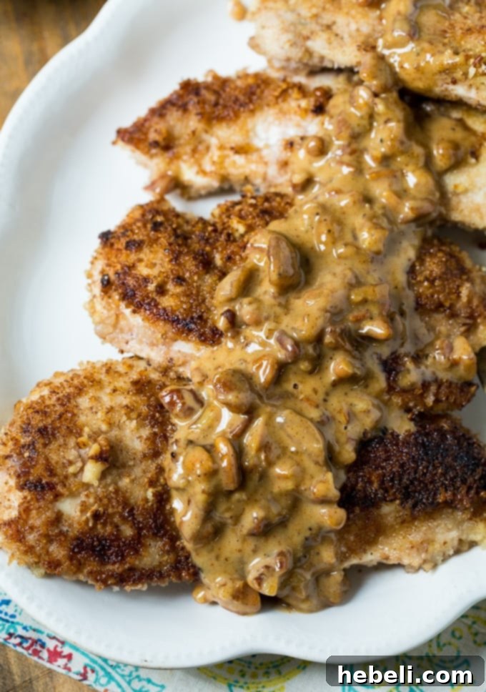 Glazed Bourbon Pecan Chicken 3 Bourbon Pecan Chicken recipe