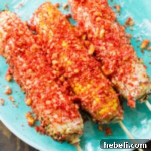 Flamin Hot Cheetos Corn on the Cob