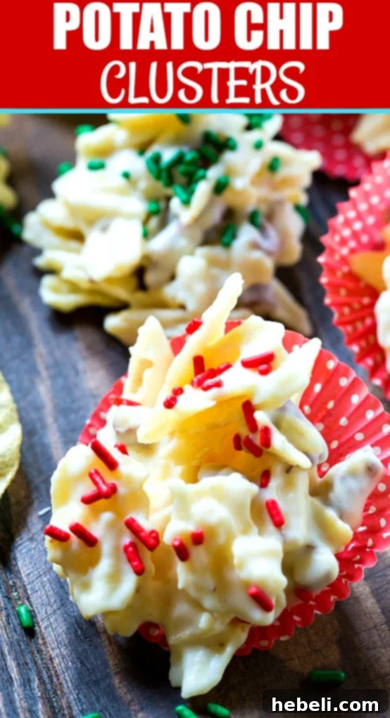 Close-up of a sweet and salty candy cluster, perfect for snacking.