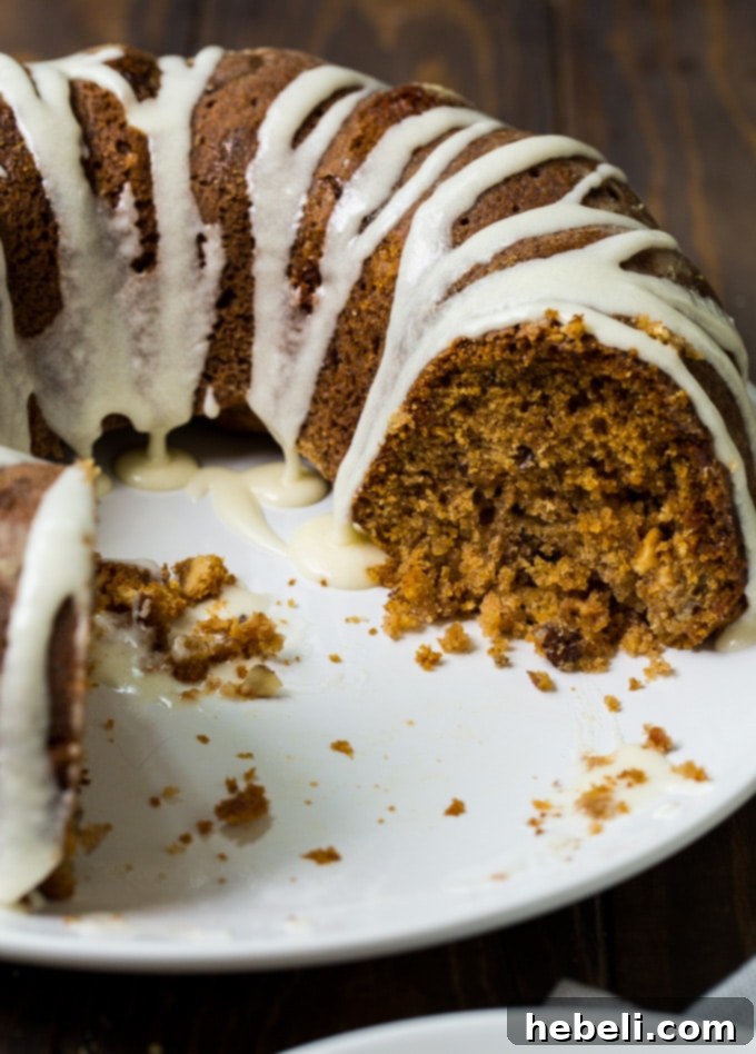 Delicious Cinnamon Caramel Applesauce Coffee Cake slice