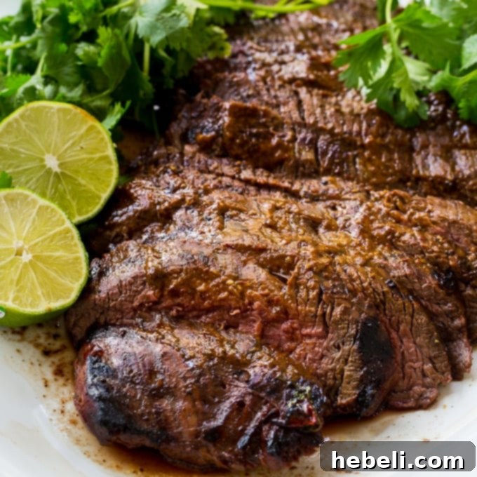 Chipotle Lime Grilled Flank Steak