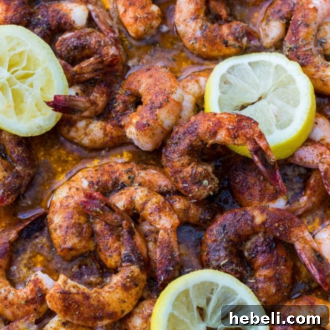 Buttery Broiled Shrimp