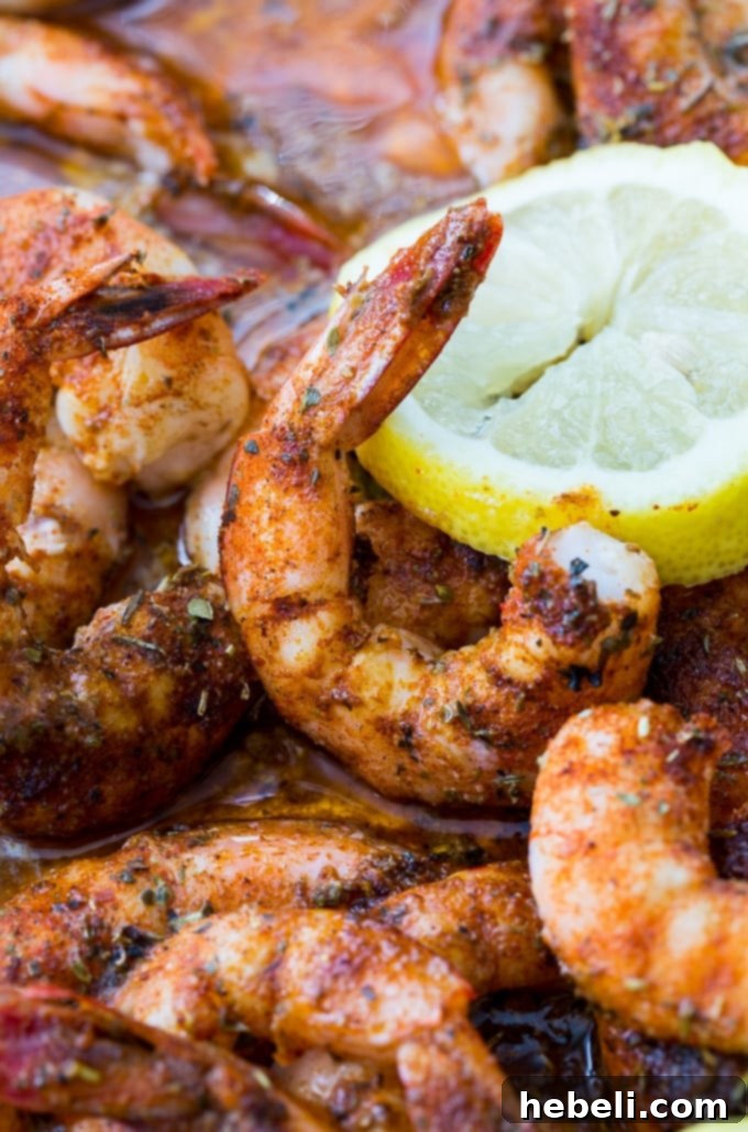 Buttery Broiled Shrimp make an easy appetizer