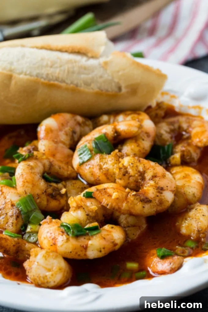 Homemade Bubba Gump Shrimp 4 Bubba Gump Copycat Shrimp being prepared in a skillet, highlighting its quick cooking time of under 20 minutes.