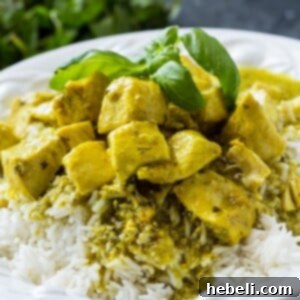 Crock Pot Basil Coconut Curry