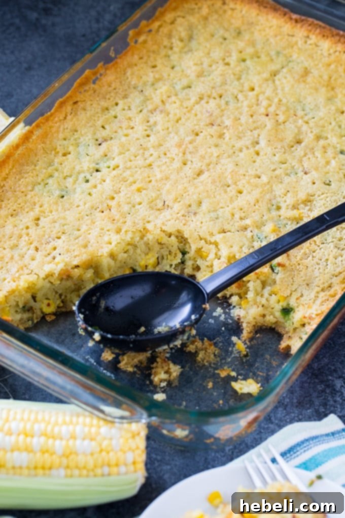 Southern 12 Bones Corn Pudding 4 Creamy 12 Bones Corn Pudding from the restaurant in Asheville, NC