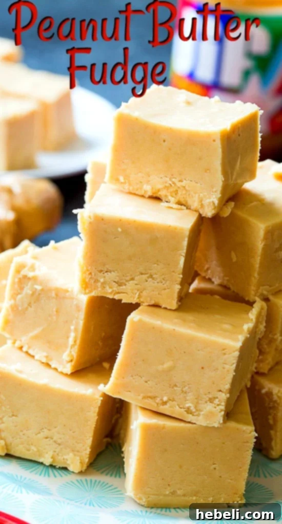 Fudge squares elegantly stacked on a plate, showcasing their rich texture, perfect for a delightful treat or gift