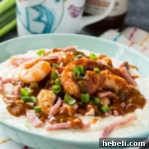 Shrimp and Grits with Red-Eye Gravy