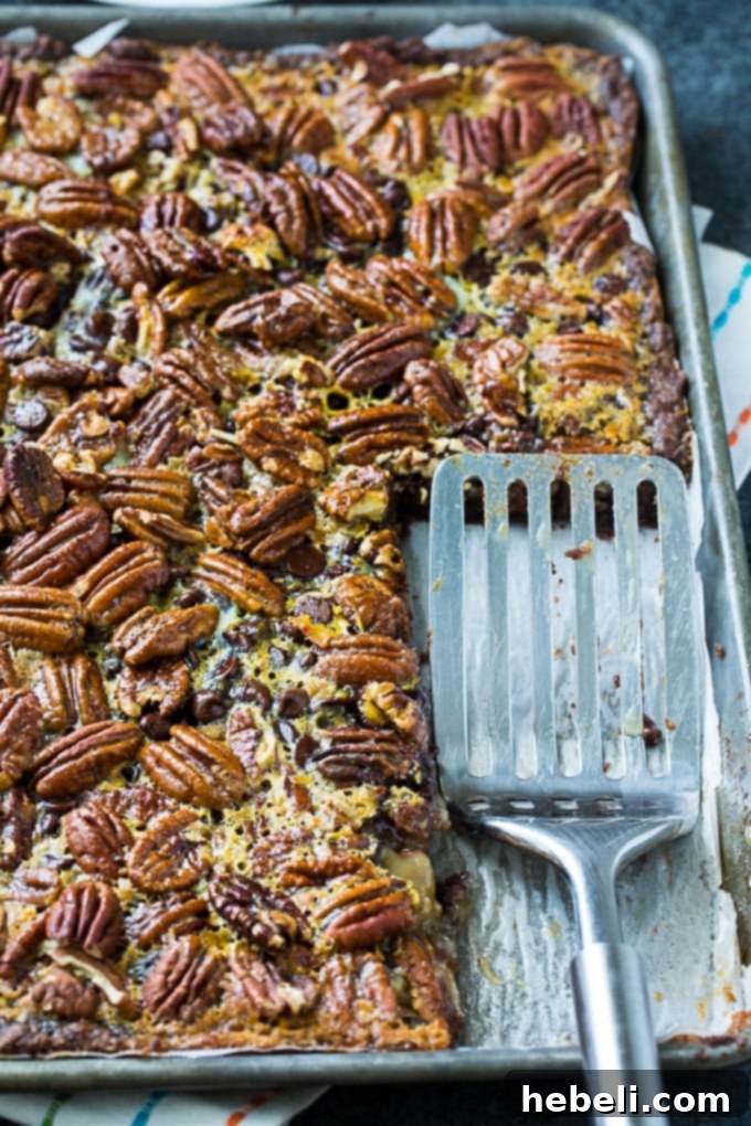 Preparing the chocolate pie crust in an 18x13-inch baking dish