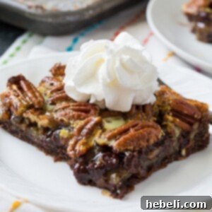 Chocolate Pecan Slab Pie
