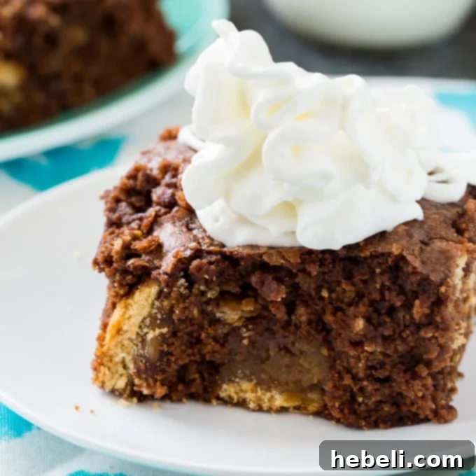 Decadent Pecan Pie Brownies, a perfect blend of rich chocolate brownies and sweet pecan pie chunks, ideal for Thanksgiving gatherings.