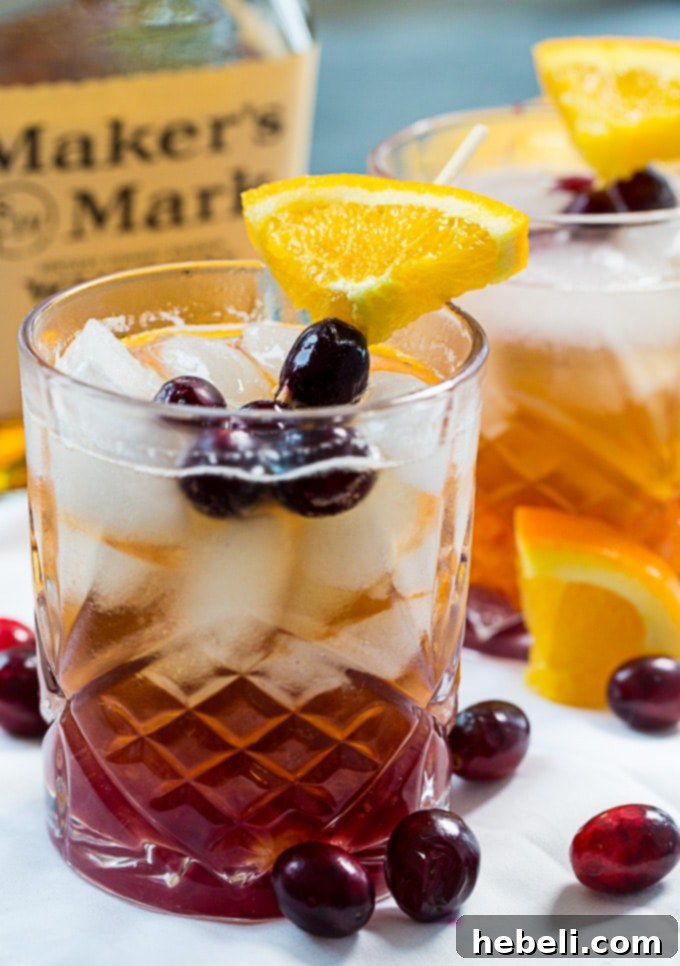 Cranberry Old-Fashioned