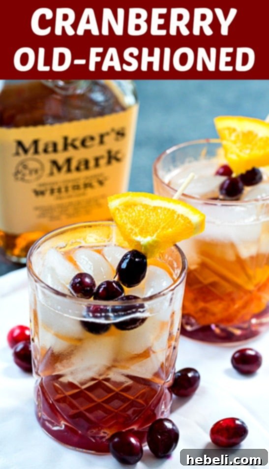 Cranberry Old-Fashioned