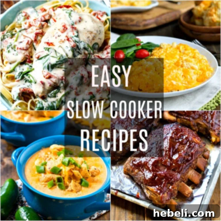 Effortless Slow Cooker Feasts 2 Easy Slow Cooker Recipes - A selection of delicious and simple slow cooker meals for busy families.