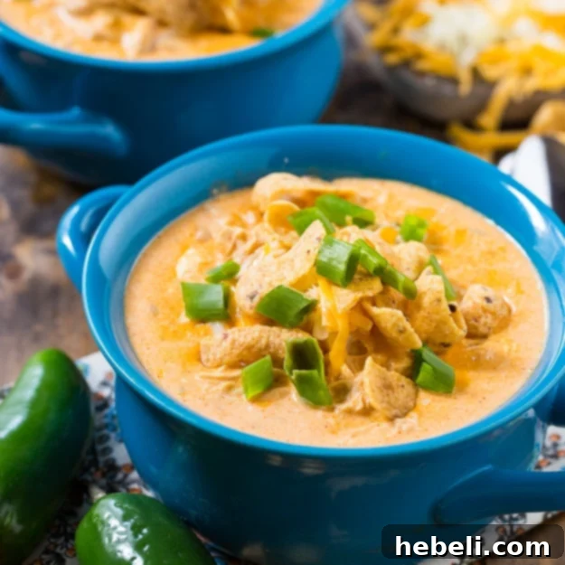 Effortless Slow Cooker Feasts 4 Slow Cooker White Chicken Chili - A creamy and rich chili perfect for cold evenings or game day gatherings.