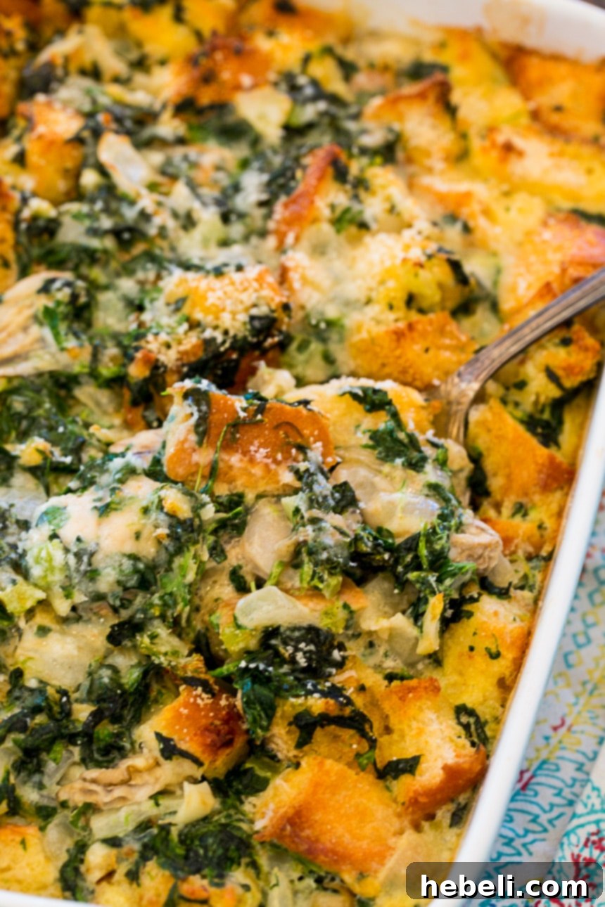 Decadent Oyster Rockefeller Bake 3 Crispy French bread cubes for Oysters Rockefeller Bread Pudding