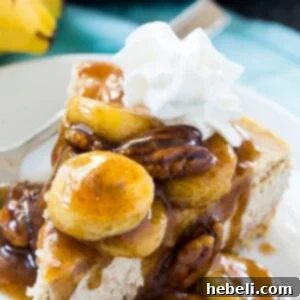 Decadent Bananas Foster Cheesecake 6 Bananas Foster Cheesecake