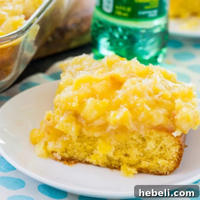 Pineapple 7-Up Cake 