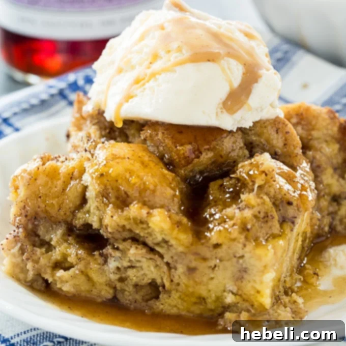 Effortless Indulgence: Crock Pot Bread Pudding with Buttery Rum Sauce 2 Crock Pot Bread Pudding with Buttered Rum Sauce