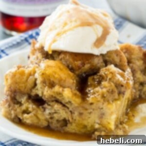 Crock Pot Bread Pudding with Buttered Rum Sauce