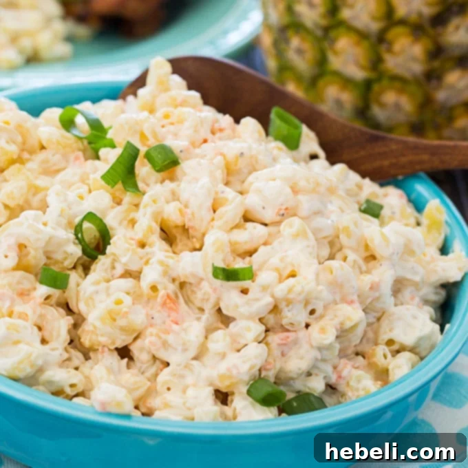 Creamy Hawaiian Macaroni Salad 2 Classic Hawaiian Macaroni Salad - Creamy and Delicious