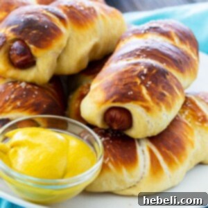 Pretzel Dogs recipe card image