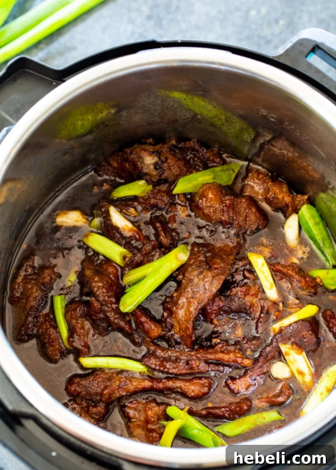 Mongolian Beef in Instant Pot