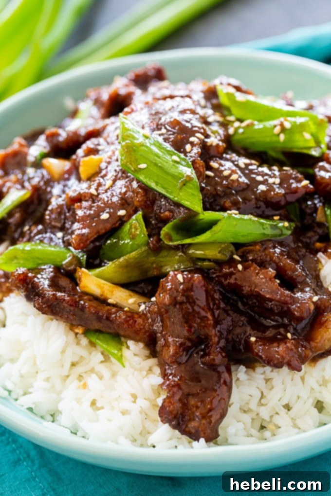 Instant Pot Mongolian Beef