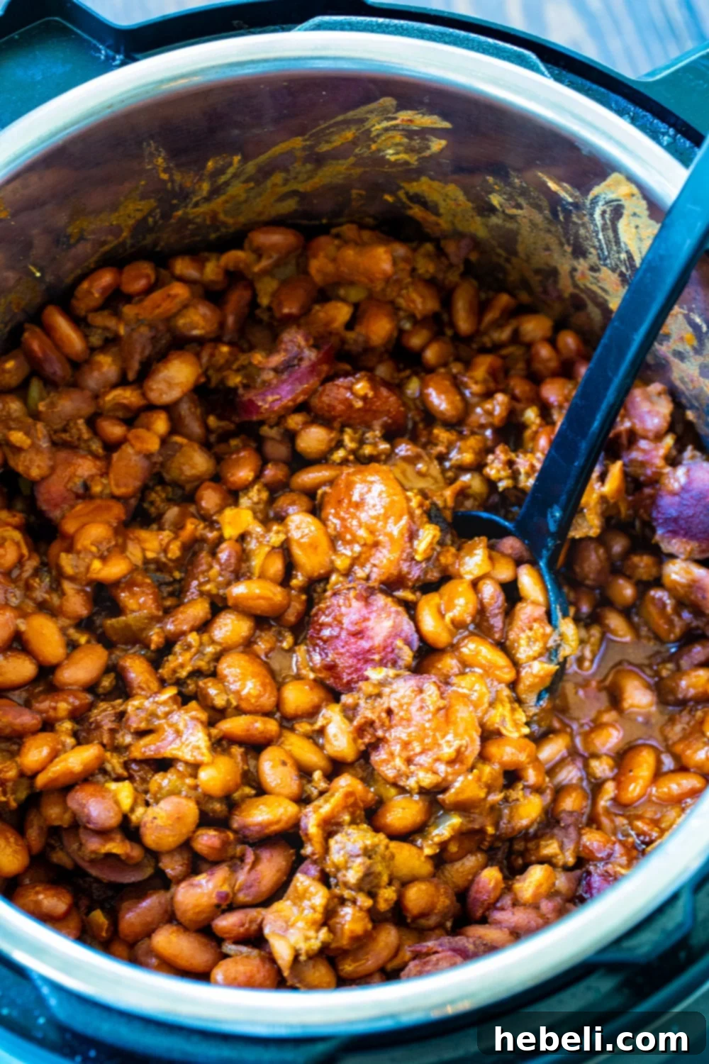 Robust Instant Pot Chuck Wagon Beans 3 Cowboy Beans in Instant Pot