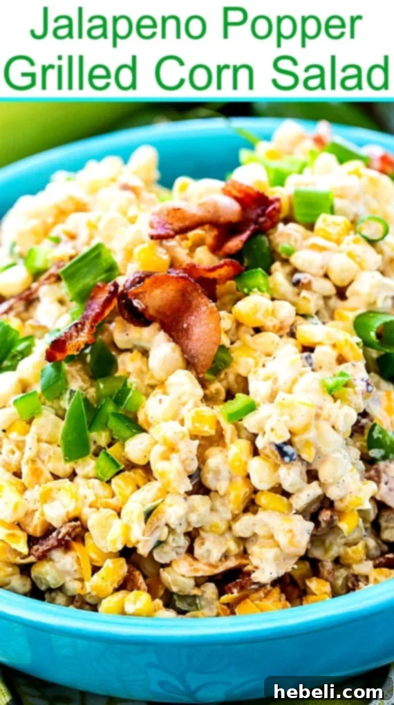 Jalapeno Popper Corn Salad