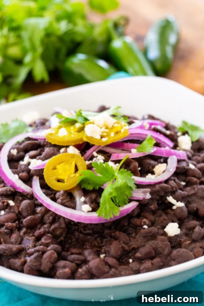 Bold & Spicy Black Beans 5 From Scratch Spicy Black Beans