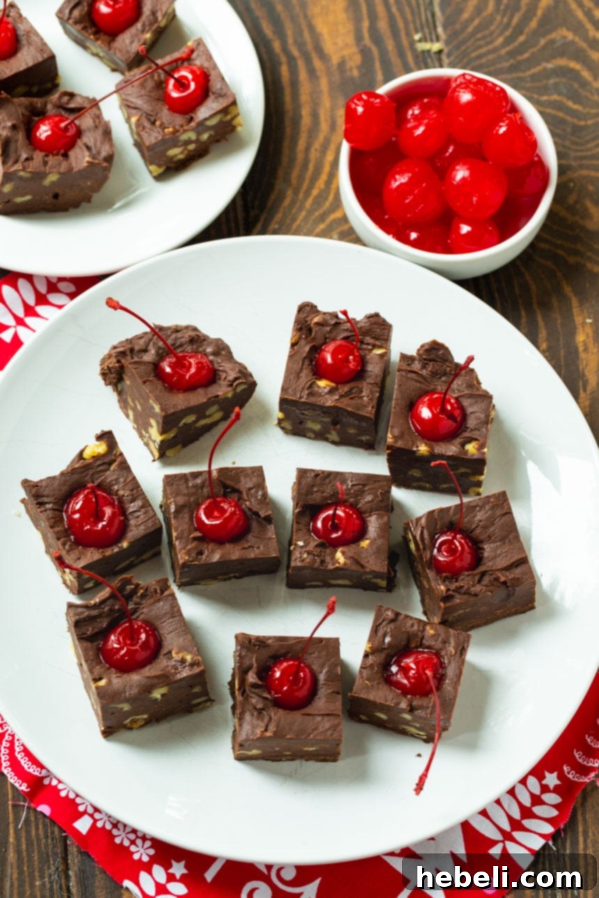 Blissful Cherry Fudge 4 Merry Cherry Fudge