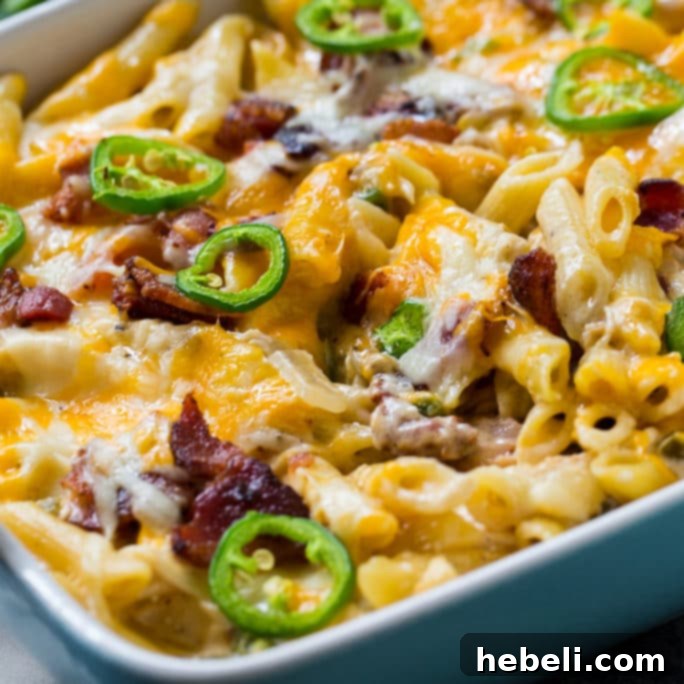 Jalapeno Popper Chicken Casserole
