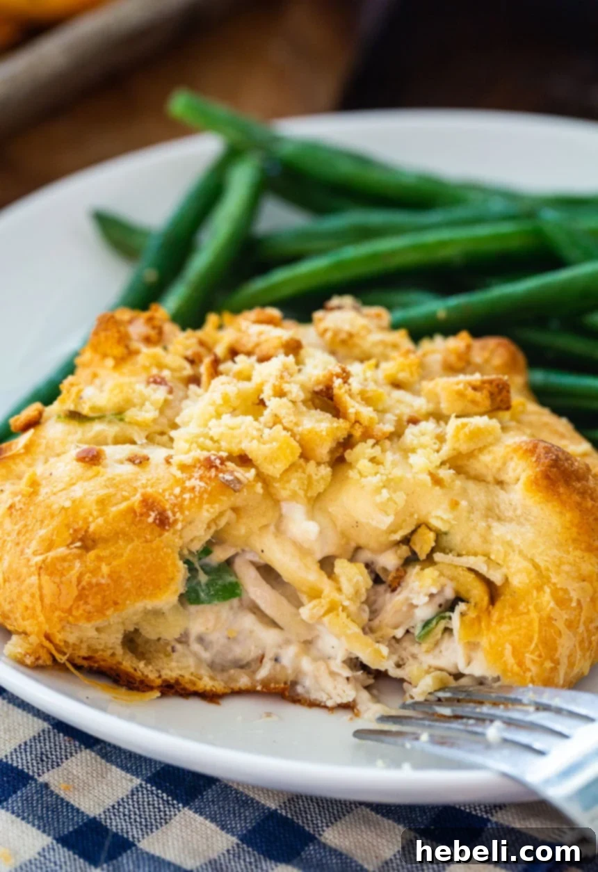 Creamy Crescent Chicken Bundles