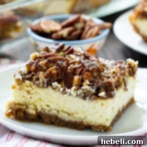 Cheesecake Bar on a white plate, ready to be enjoyed.