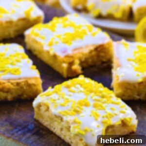 Lemon Cookie Bars recipe image