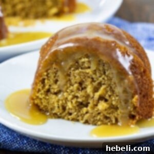 Butternut Spice Cake with Bourbon Glaze