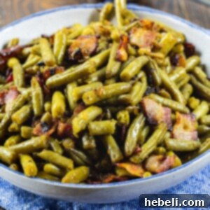 Candied Green Beans Recipe Image