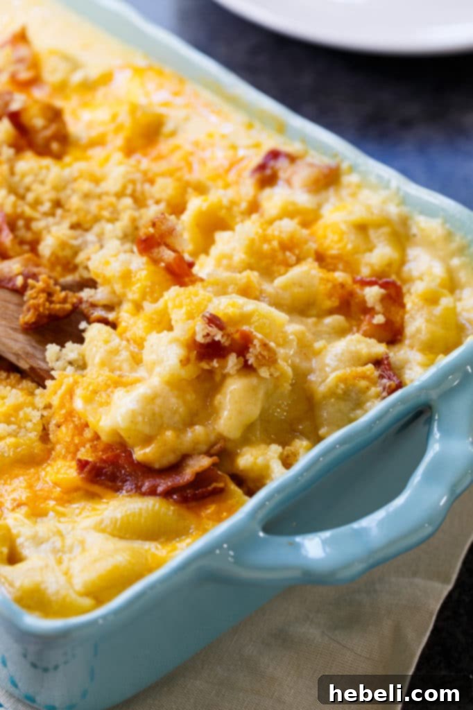 Ultimate Mac and Cheese Creations 5 Crab Mac and Cheese, featuring succulent chunks of crab meat and a golden topping.